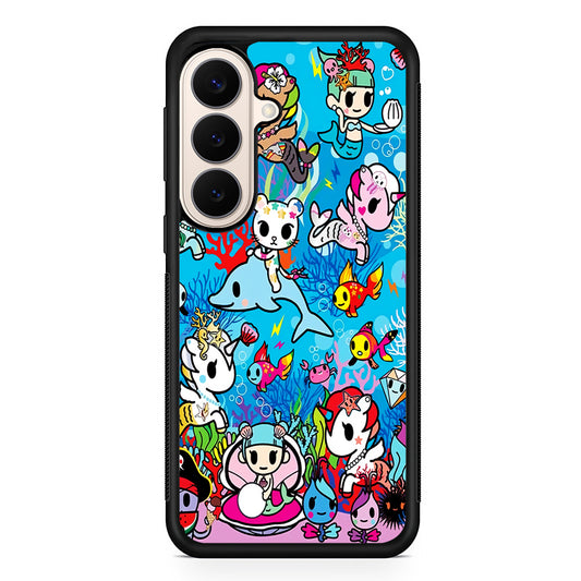 Tokidoki Sea Unicorn Samsung Galaxy S26 Case | Durable Protective Rubber Cover