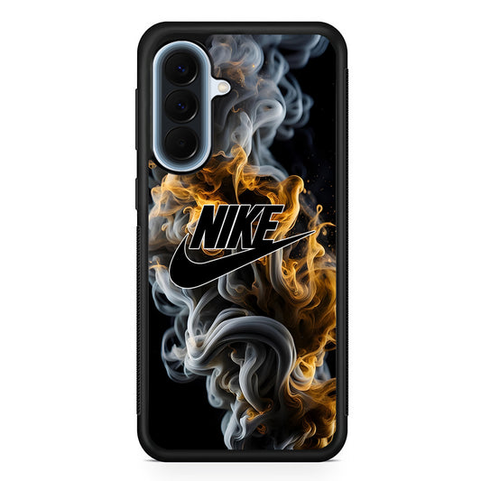 Nike Logo Smoke Mixed with Fire Samsung Galaxy A57 Case | Slim Samsung Galaxy A57 Protective Case