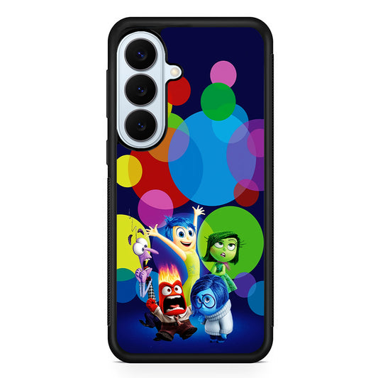 Inside Out Colorful Circle Samsung Galaxy S26 Plus Case | Slim Protective Rubber Cover