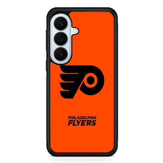 NHL Philadelphia Flyers Orange Samsung Galaxy S26 Plus Case | Slim Protective Rubber Cover