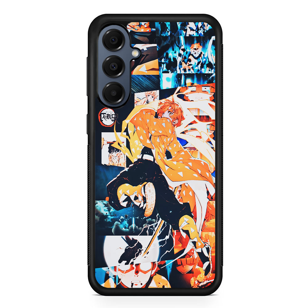 Demon Slayer Zenitsu Aesthetic Samsung Galaxy A16 Case | Slim Protective Cover for Samsung Galaxy A16