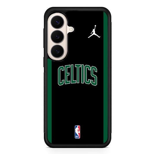 NBA Boston Celtics Black Jordan Samsung Galaxy S26 Case – Slim Protective Phone Cover