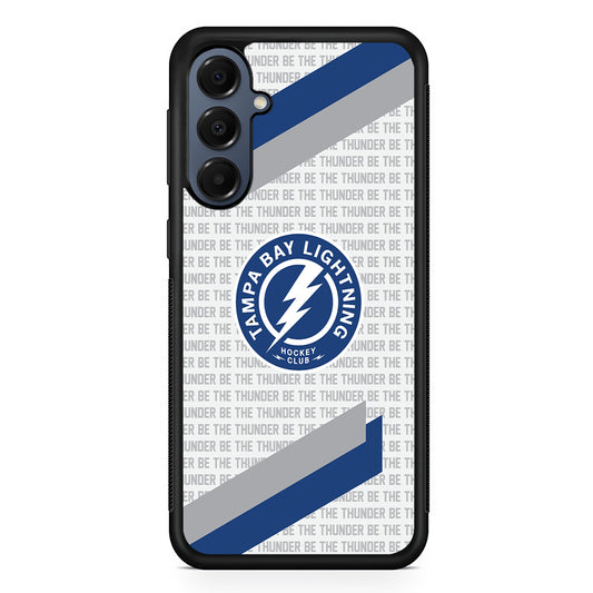 NHL Tampa Bay Lightning Pattern Samsung Galaxy A16 Case | Slim Protective Cover for Samsung Galaxy A16