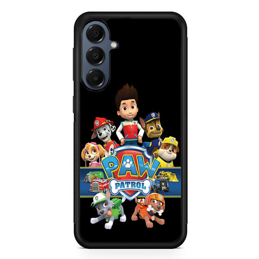 Paw Patrol Black Samsung Galaxy A16 Case | Slim Protective Cover for Samsung Galaxy A16