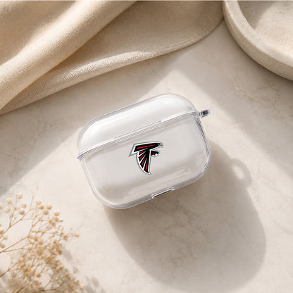 NFL Atlanta Falcons Symbol Protective Apple AirPods Pro 3 Clear Case | Shockproof Cover
