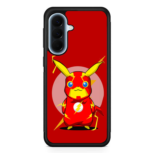Pikachu in The Flash's Costume Samsung Galaxy A57 Case | Slim Samsung Galaxy A57 Protective Case