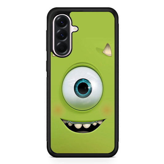 Green Face Monster Samsung Galaxy A56 Case | Samsung Galaxy A56 Protective Rubber Case