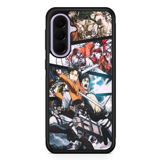 Levi Eren Collage Samsung Galaxy A37 Case | Samsung Galaxy A37 Rubber Protective Case