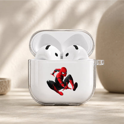 Spider-Man Upgraded Suit Protective Apple Airpods 4 Clear Case - Durable Clear Protection