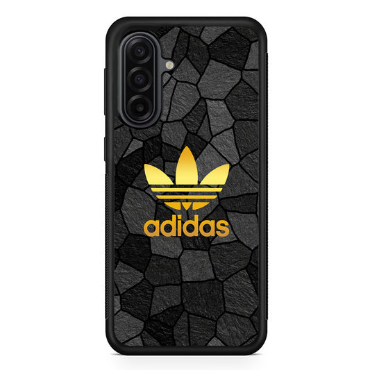 Adidas Gold Rock Patern Samsung Galaxy A17 Case | Durable Rubber Samsung Galaxy A17 Phone Case