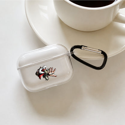 Jiraiya Ninja Hermit Protective Apple AirPods Pro 3 Clear Case | Shockproof Cover
