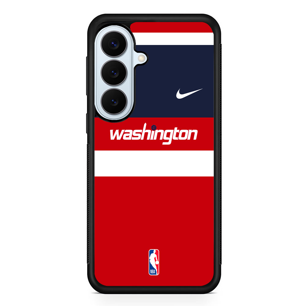 NBA Washington Wizards Red Nike Samsung Galaxy S26 Plus Case | Lightweight Protective Phone Cover