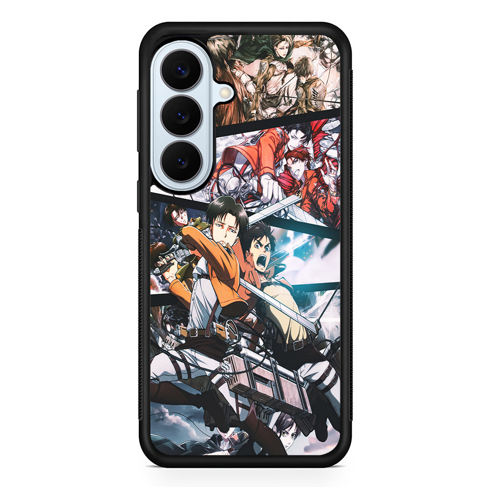 Levi Eren Collage Samsung Galaxy S26 Plus Case | Slim Protective Rubber Cover