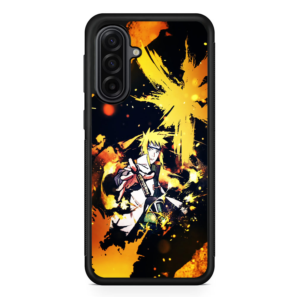 Namikaze Minato Painting Samsung Galaxy A17 Case | Durable Rubber Samsung Galaxy A17 Phone Case