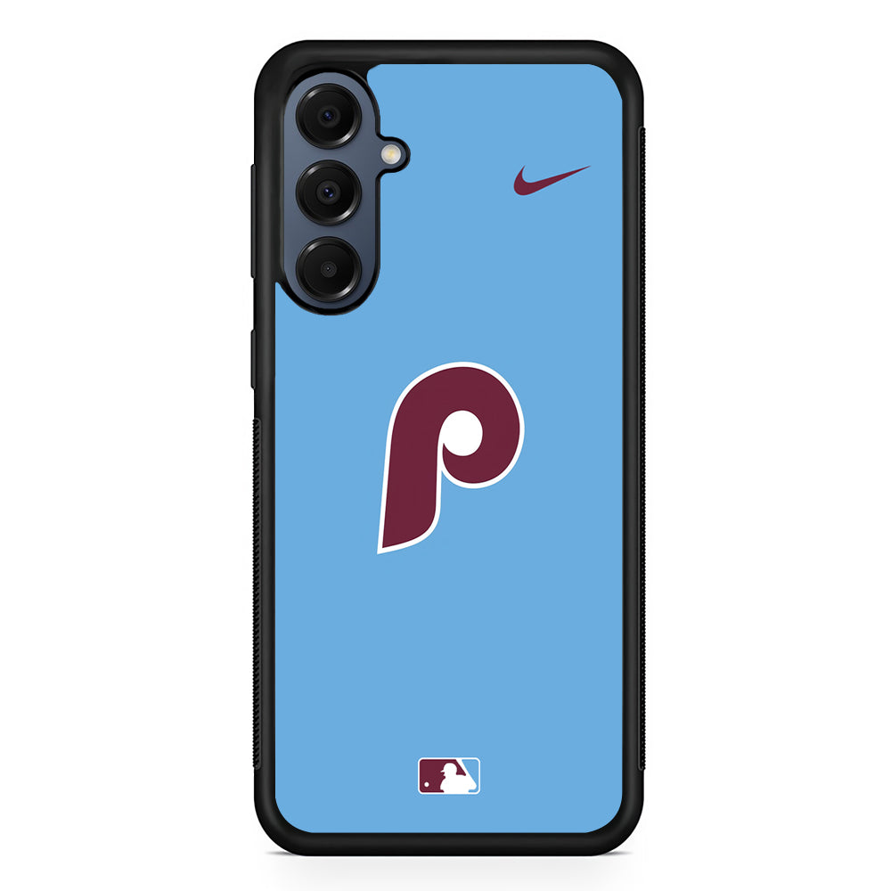 MLB Philadelphia Phillies Blue Nike Samsung Galaxy A16 Case | Slim Protective Cover for Samsung Galaxy A16