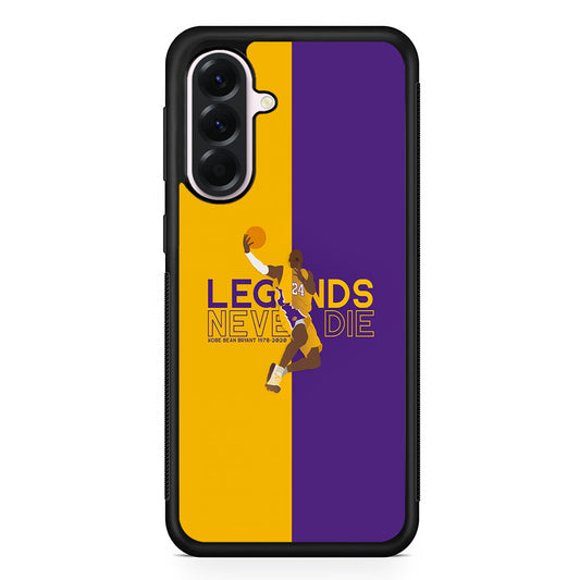 Legend Kobe Bryant 24 Lakers Samsung Galaxy A56 Case | Samsung Galaxy A56 Protective Rubber Case
