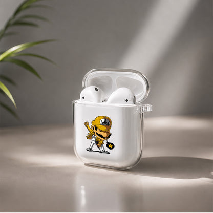 Mario Mercury Queen Protective Clear Case Cover For Apple Airpods | Soft Silicone AirPods 1 / 2 Case | Protective Cover