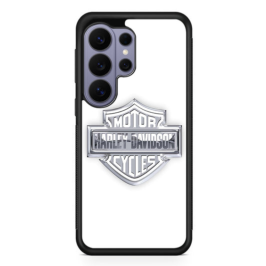 Harley Davidson Logo Silver Samsung Galaxy S26 Ultra Case | Slim Durable Protective Cover