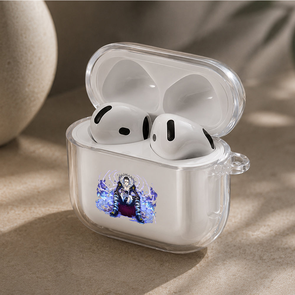 Hunter x Hunter Chrollo Lucilfer Protective Apple Airpods 4 Clear Case - Durable Clear Protection