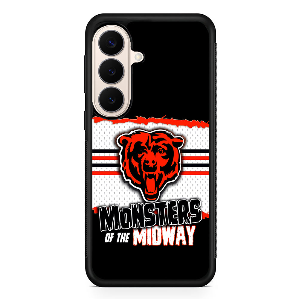 NFL Chicago Bears Monsters Samsung Galaxy S26 Case | Durable Protective Rubber Cover