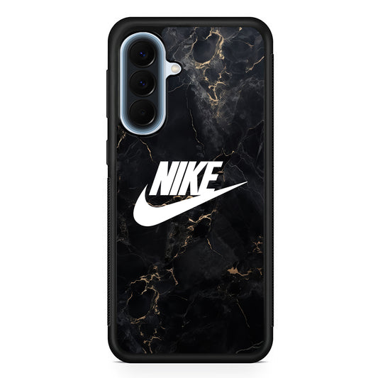 Nike Logo Black Stone Marble Samsung Galaxy A57 Case | Slim Samsung Galaxy A57 Protective Case