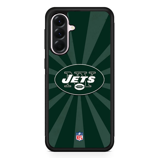 NFL New York Jets Green Samsung Galaxy A56 Case | Samsung Galaxy A56 Protective Rubber Case