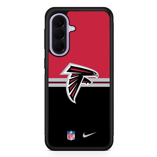 NFL Atlanta Falcons Black Nike Samsung Galaxy A37 Case | Samsung Galaxy A37 Rubber Protective Case