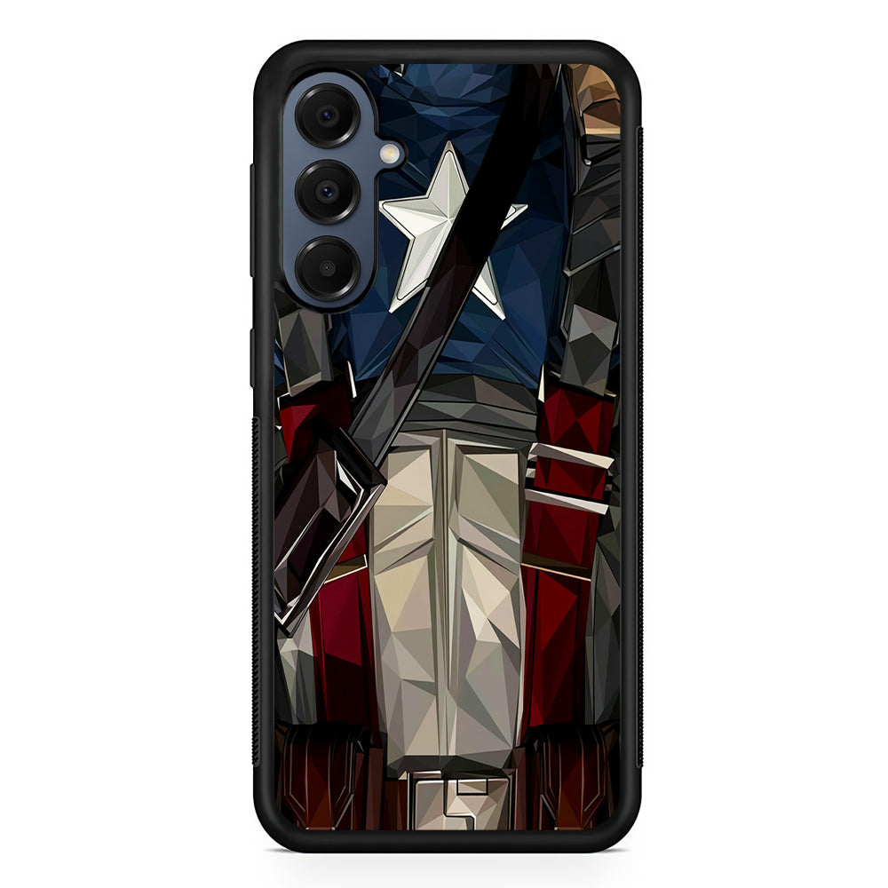 Captain America Costume Suit Samsung Galaxy A16 Case | Slim Protective Cover for Samsung Galaxy A16
