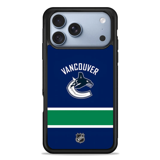 NHL Vancouver Canucks Team iPhone 18 Pro Case - iPhone 18 Pro Silicone Case