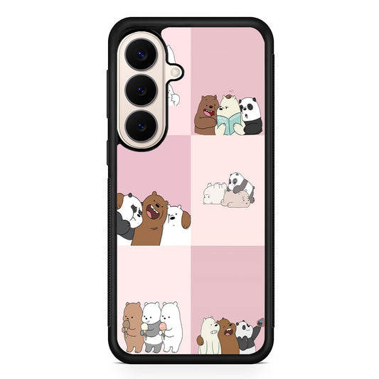 We Bare Bear Daily Life Samsung Galaxy S26 Case | Durable Protective Rubber Cover