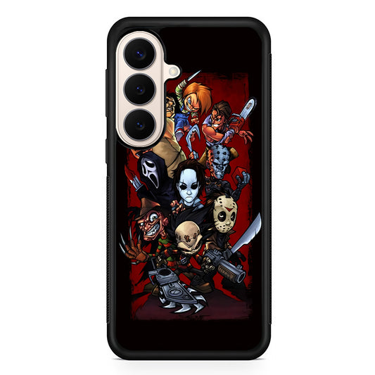 Horror Character Cartoon Samsung Galaxy S26 Case | Durable Protective Rubber Cover