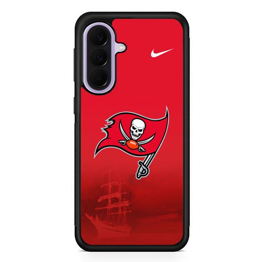 NFL Tampa Bay Buccaneers Nike Samsung Galaxy A37 Case | Samsung Galaxy A37 Rubber Protective Case
