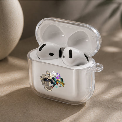 My Hero Academia Fated Rivals Protective Apple Airpods 4 Clear Case - Durable Clear Protection