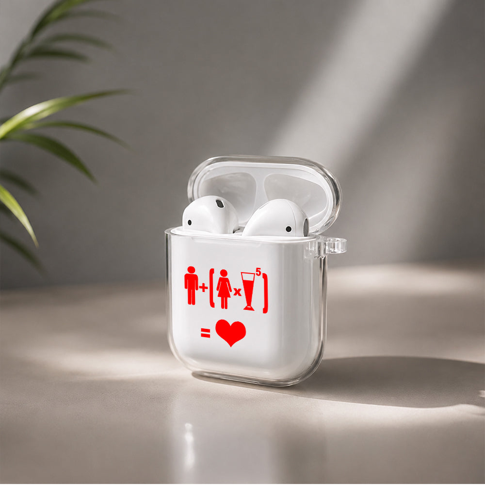 How To Get Love Protective Clear Case Cover For Apple Airpods | Soft Silicone AirPods 1 / 2 Case | Protective Cover