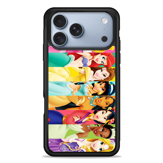 Disney Princess Character iPhone 18 Pro Case - iPhone 18 Pro Silicone Case