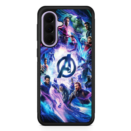Avengers All Heroes Samsung Galaxy A37 Case | Samsung Galaxy A37 Rubber Protective Case