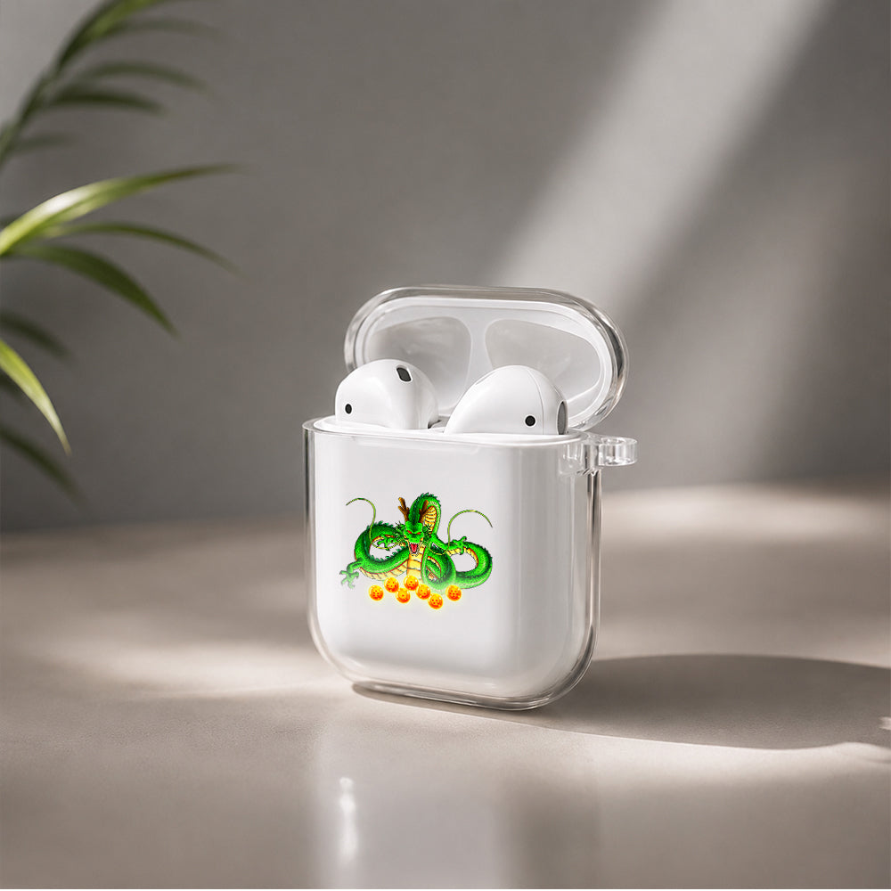 Seven Dragon Ball Protective Clear Case Cover For Apple Airpods | Soft Silicone AirPods 1 / 2 Case | Protective Cover