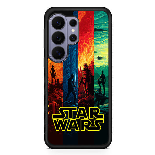Star Wars Poster Colorful Samsung Galaxy S26 Ultra Case | Protective Rubber Cover