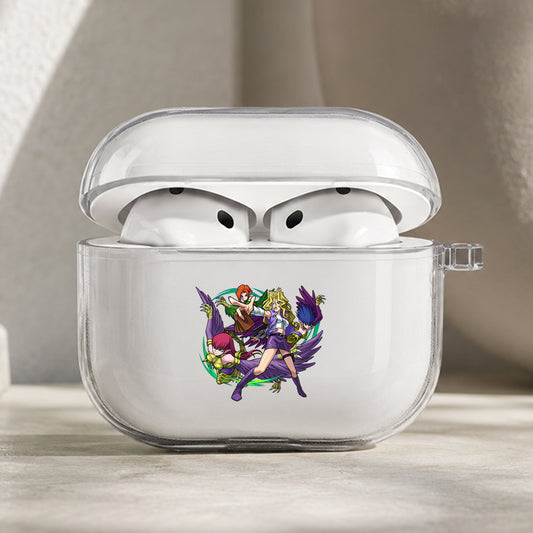 Yu-Gi-Oh Mai Valentine Protective Apple AirPods Pro 3 Clear Case | Shockproof Cover