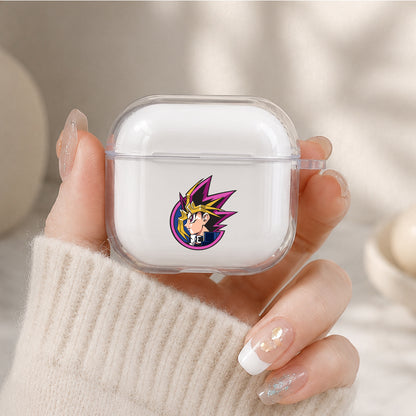 Yu-Gi-Oh Yugi Ultimate Duel Protective Apple Airpods 4 Clear Case - Durable Clear Protection