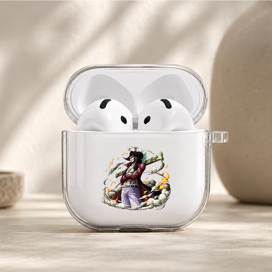 Dracule Mihawk Hawkeye Protective Apple AirPods 5 Clear Case - Clear Protective AirPods Case