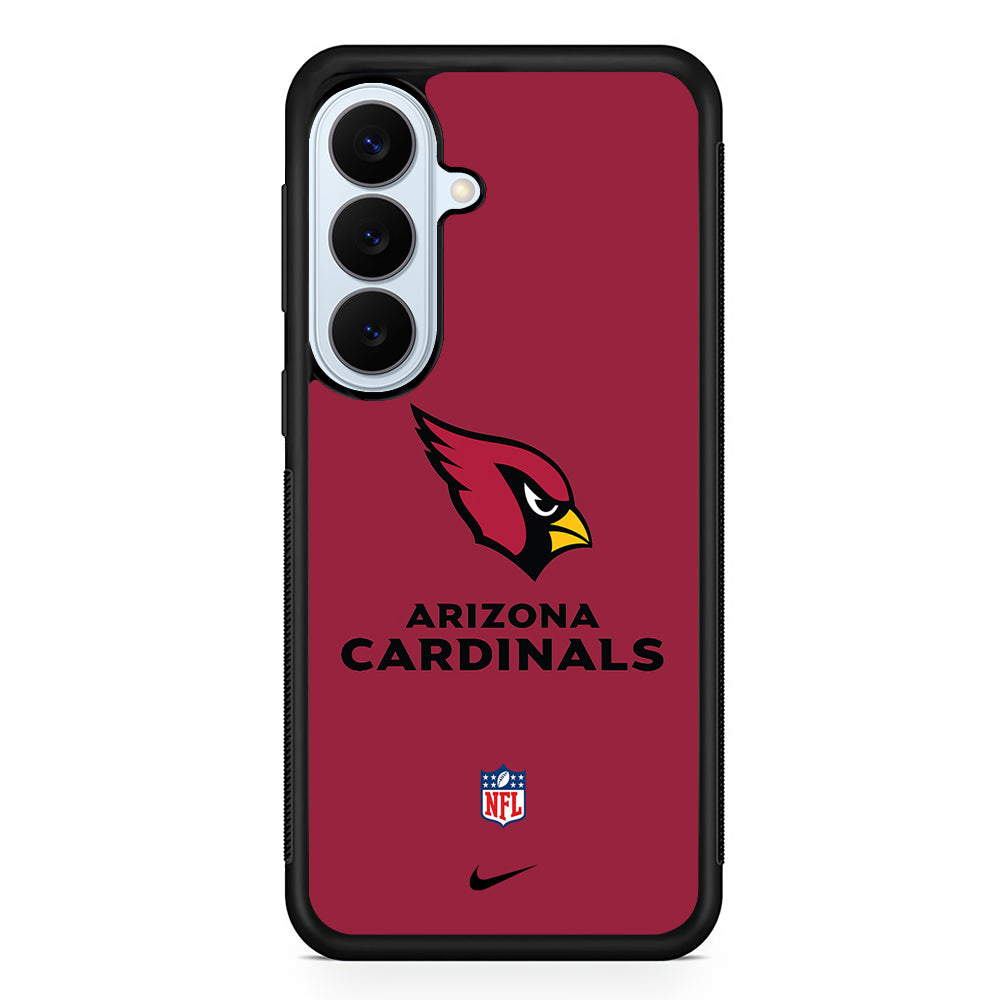 NFL Arizona Cardinals Red Nike Samsung Galaxy S26 Plus Case | Lightweight Protective Phone Cover