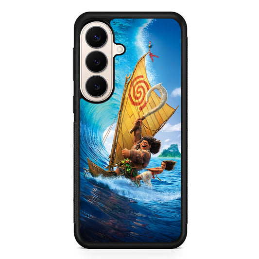 Moana Sailing on The Sea Samsung Galaxy S26 Case | Durable Protective Rubber Cover