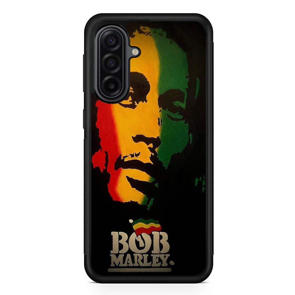 Bob Marley 002 Samsung Galaxy A17 Case | Durable Rubber Samsung Galaxy A17 Phone Case
