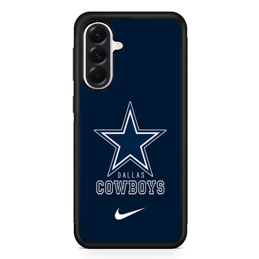 NFL Dallas Cowboys Navy Nike Samsung Galaxy A56 Case | Samsung Galaxy A56 Protective Rubber Case