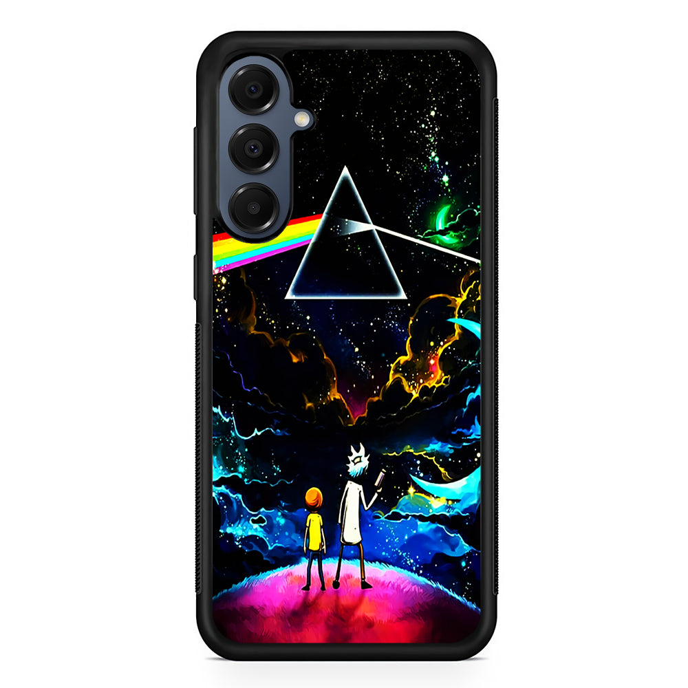 Rick and Morty Triangle Painting Samsung Galaxy A16 Case | Slim Protective Cover for Samsung Galaxy A16