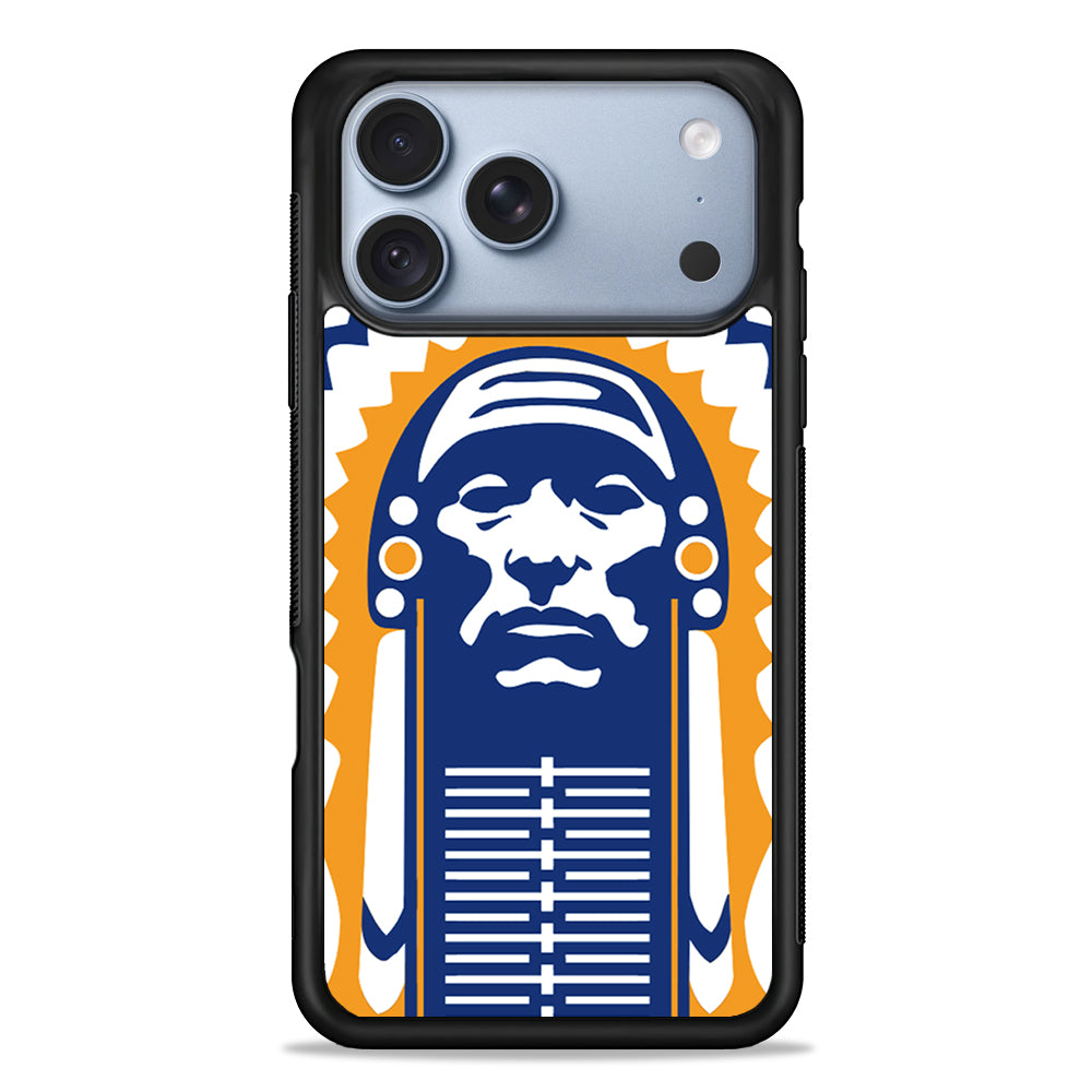 Chief Illiniwek Illinois iPhone 18 Pro Case - iPhone 18 Pro Silicone Case
