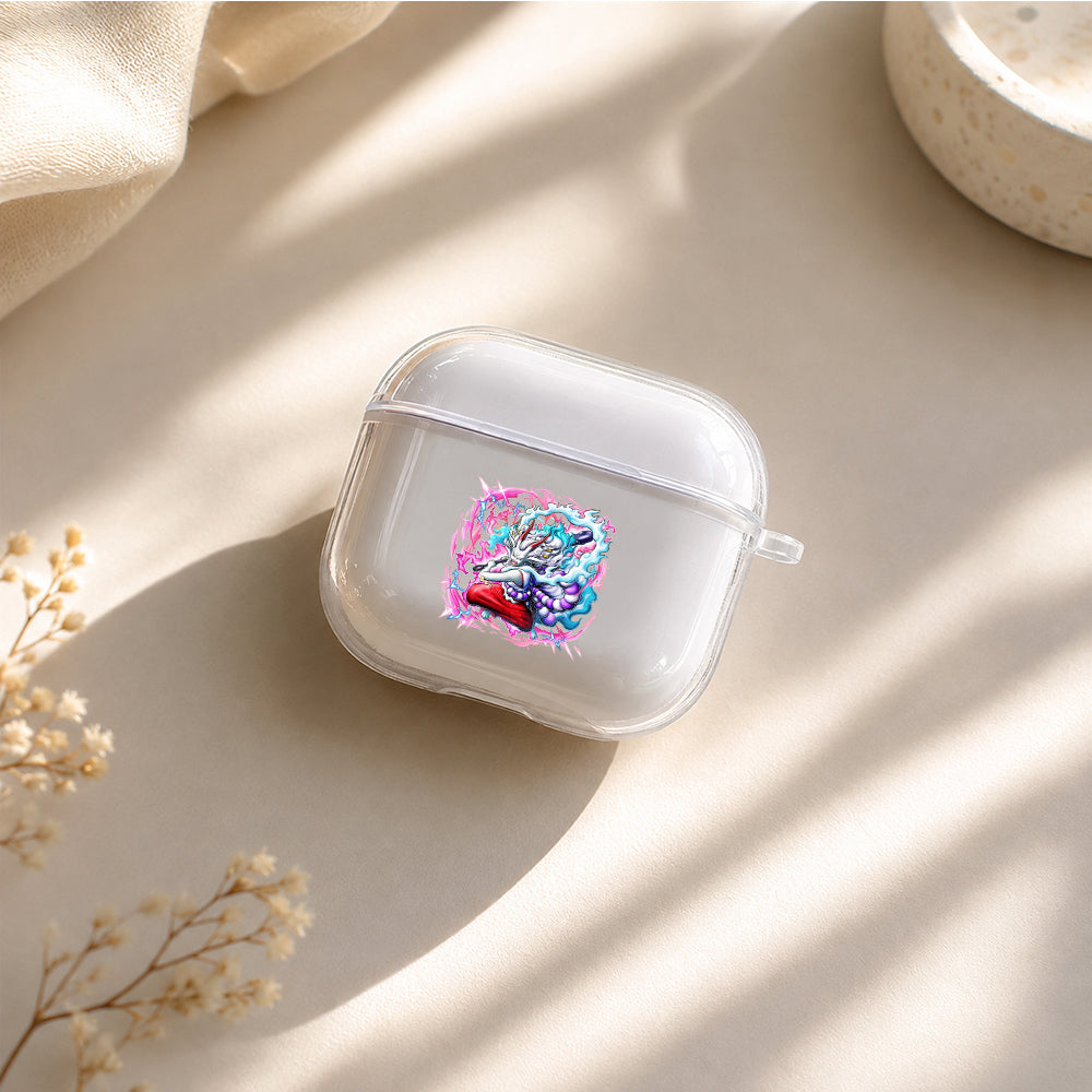 Yamato The Mythical Power Protective Apple Airpods 4 Clear Case - Durable Clear Protection