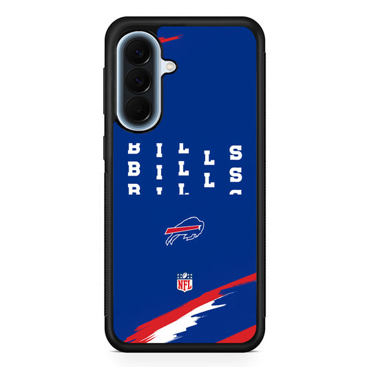 NFL Buffalo Bills Blue Samsung Galaxy A57 Case | Slim Samsung Galaxy A57 Protective Case