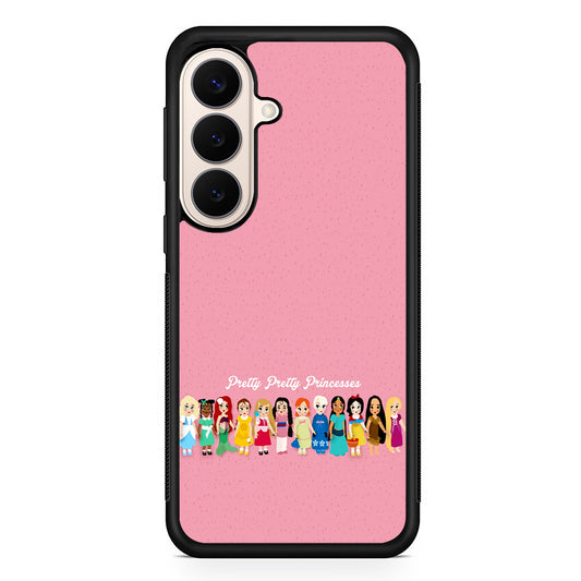 Pretty Pretty Princesses Pink Samsung Galaxy S26 Case | Durable Protective Rubber Cover